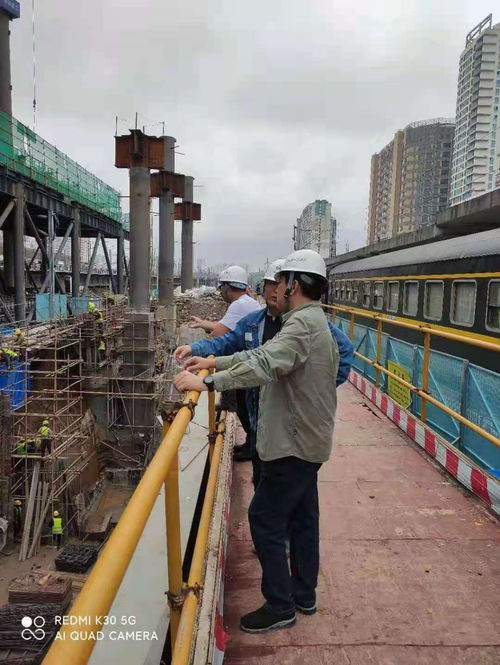 朱庸靖深入株洲站改擴建工程項目現(xiàn)場調(diào)研，強調(diào)高質(zhì)量推進建設(shè)工程施工